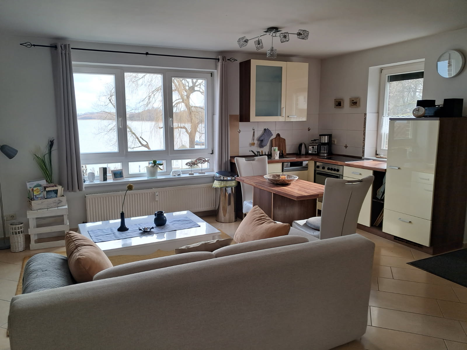 Ferienwohnung mit Seeblick